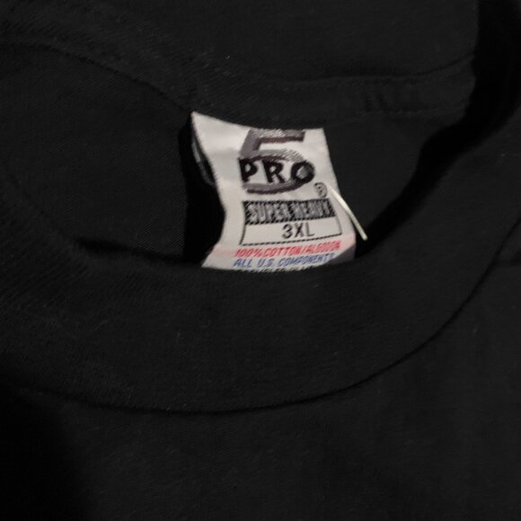 Pro 5 Heavyweight Retro Y2K Large Graphic Baggy T Shirt - Picture 4 of 4